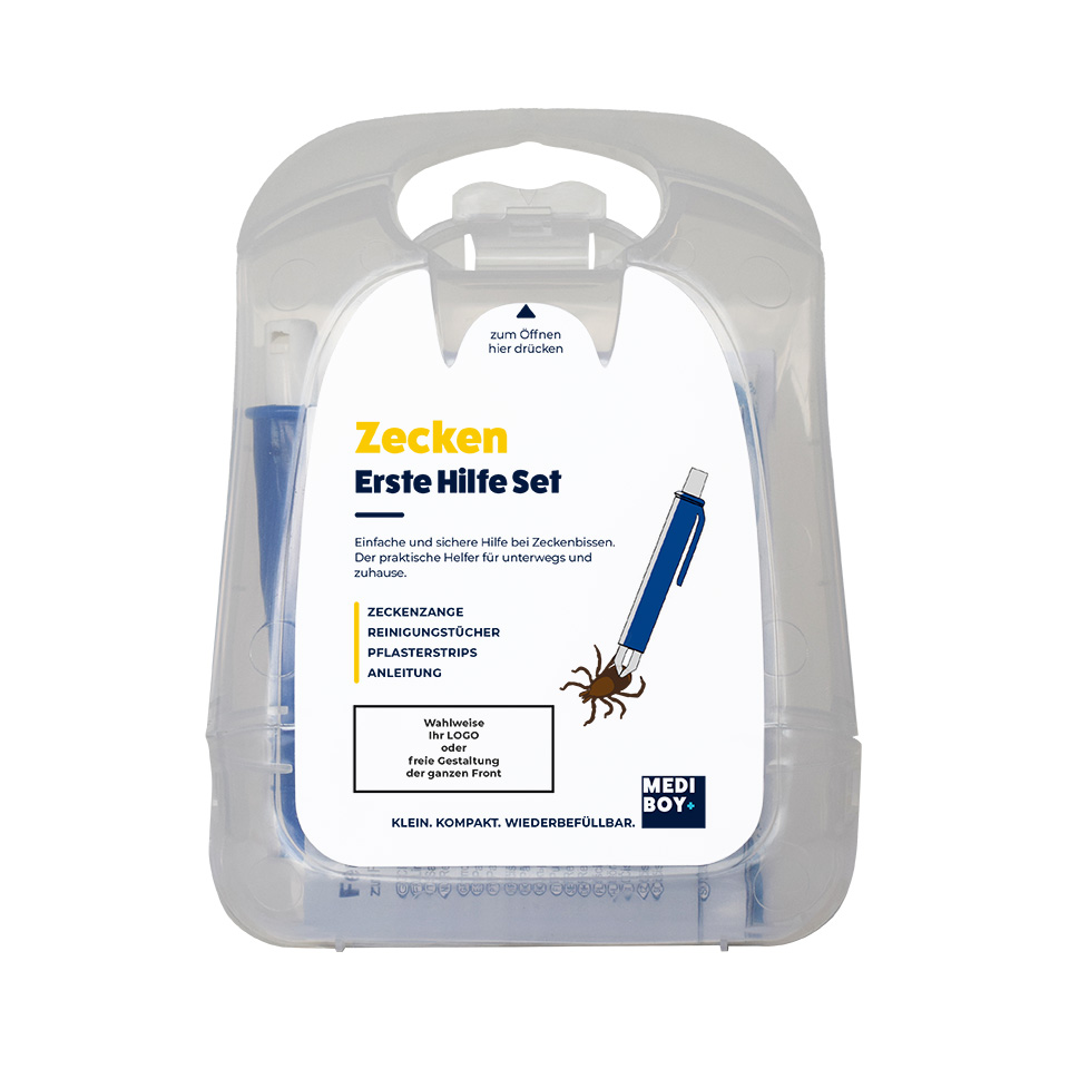 Mediboy Zecken Erste Hilfe Set - Weiß