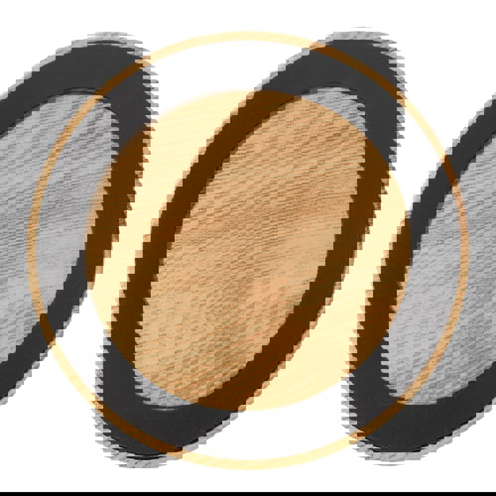 3W Lautsprecher in Holzoptik &amp; 5W Kabelloses Ladegerät