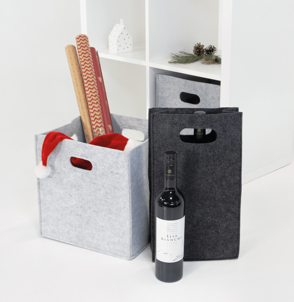 CHABLIS - Filz-Flaschentasche