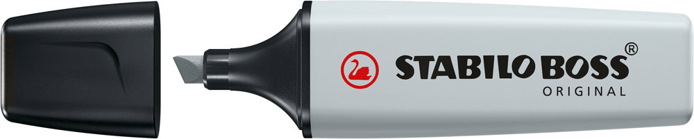 STABILO BOSS ORIGINAL Pastel Leuchtmarkierer - seidengrau