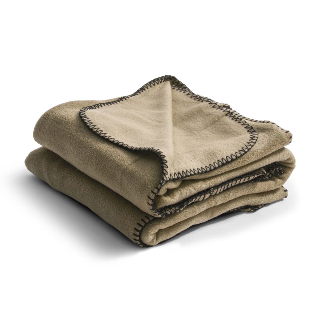 Nightingale Fleecepläd 130x170 cm - Beige