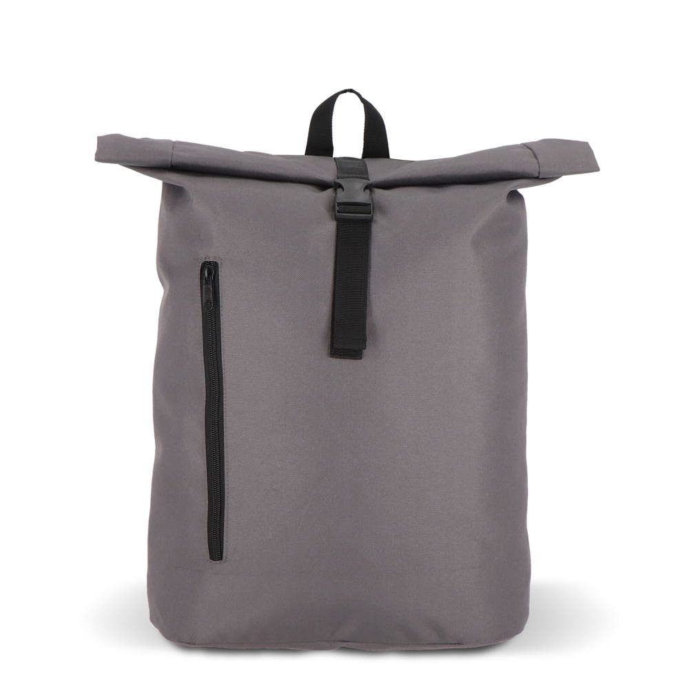 R-PET 600D Rolltop-Rucksack 20L - Grau