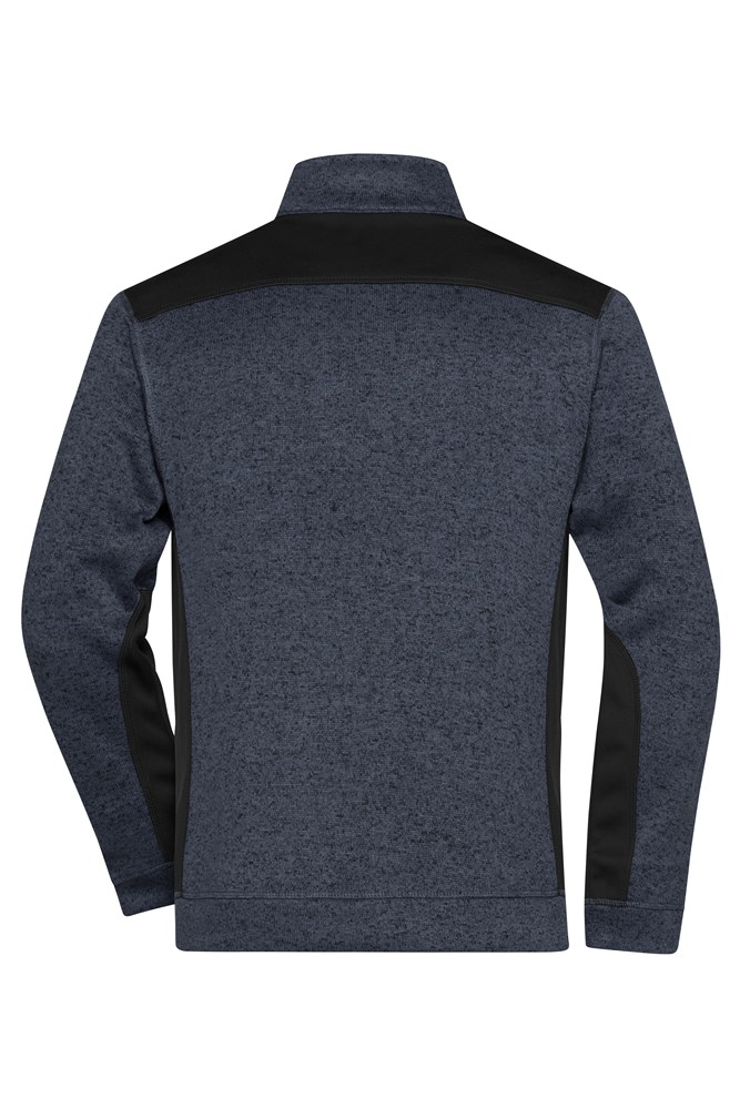 Men's Knitted Workwear Fleece Half-Zip - STRONG -
