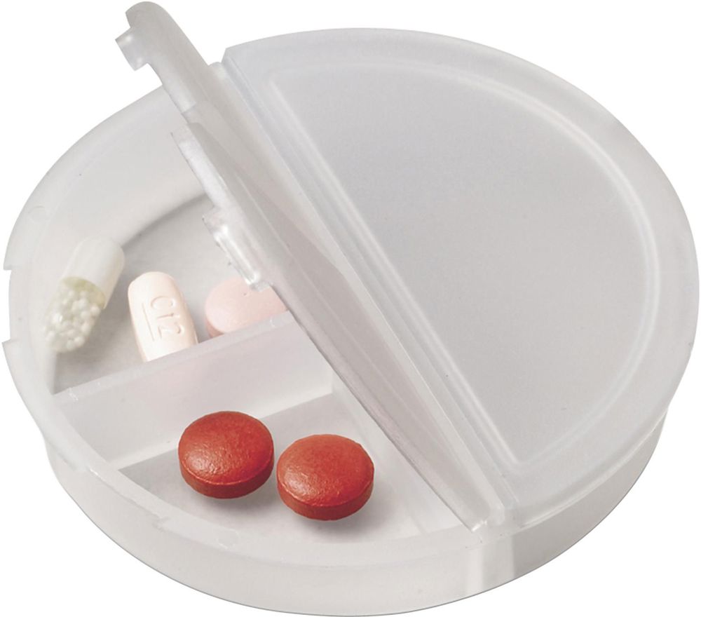 Pillendose aus Kunststoff Alanis