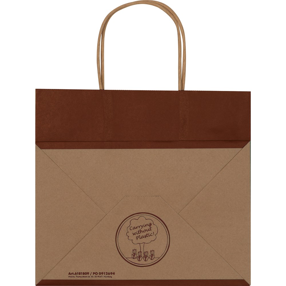 Recycelte Papiertasche klein HILARY