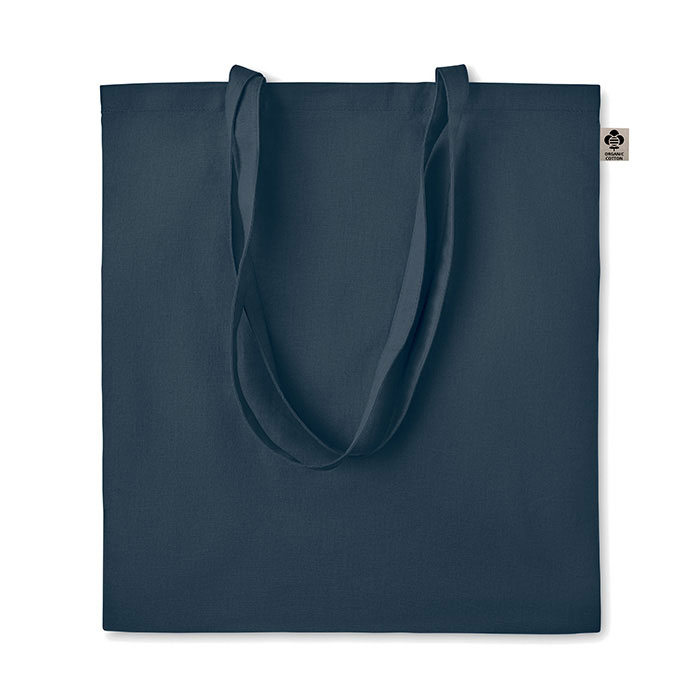 ZIMDE COLOUR - Organic-Cotton Einkaufstasche - Marineblau